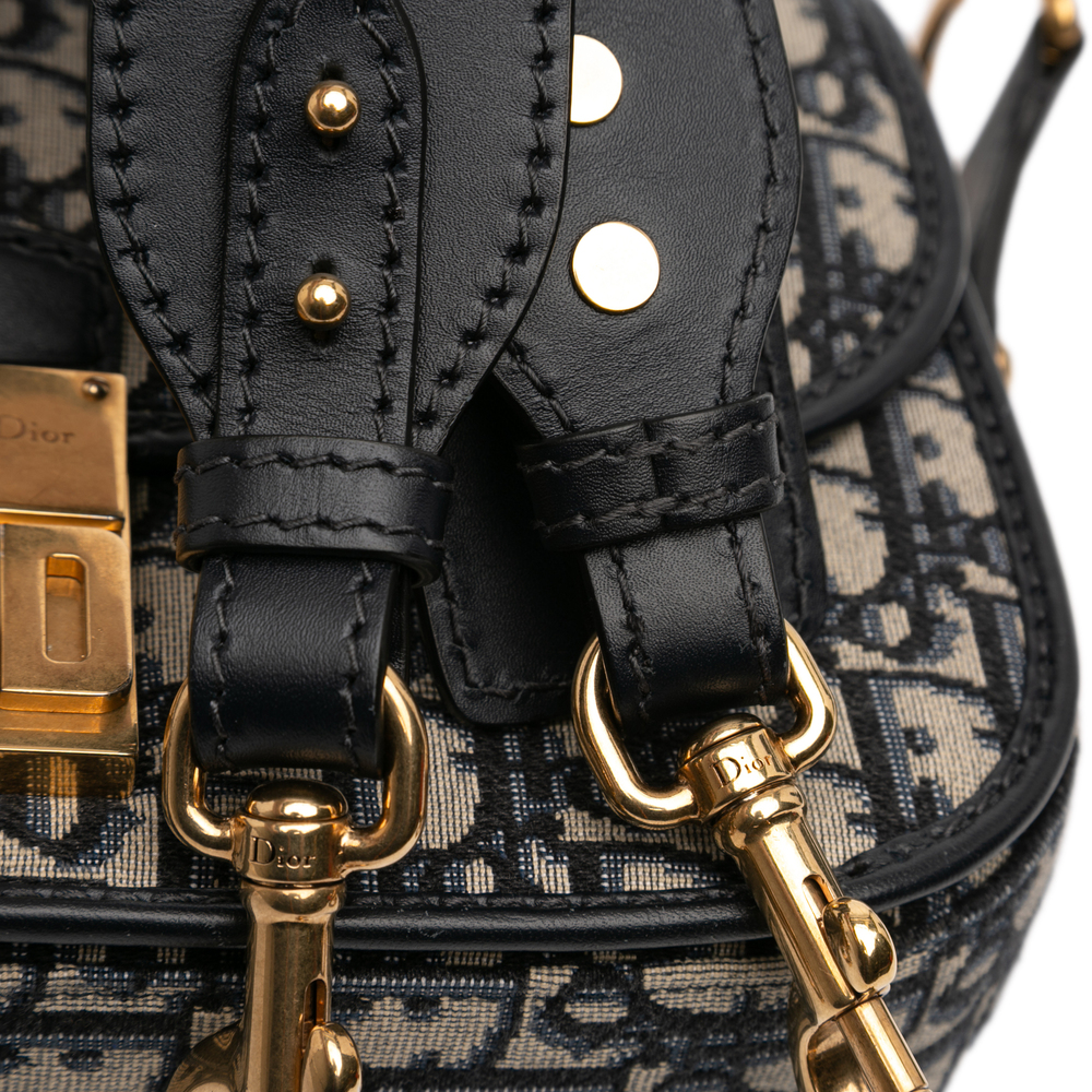 Pre-Loved Dior Oblique Canvas Flap Crossbody - Picture 8 of 11